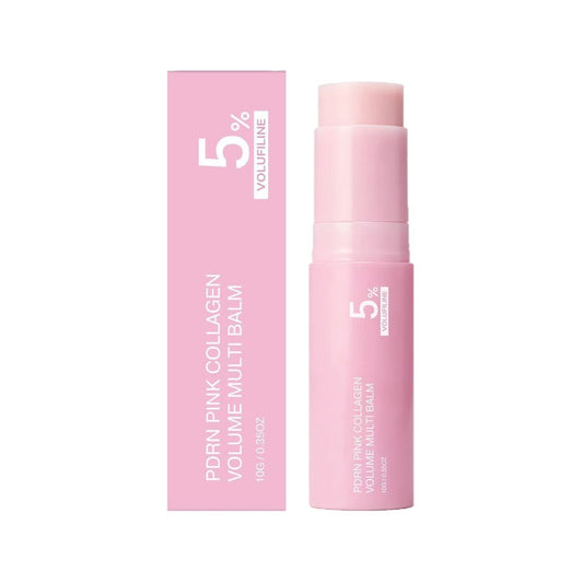Pink Collagen Volume Multi Balm for Skin Lifting and Rejuvenation