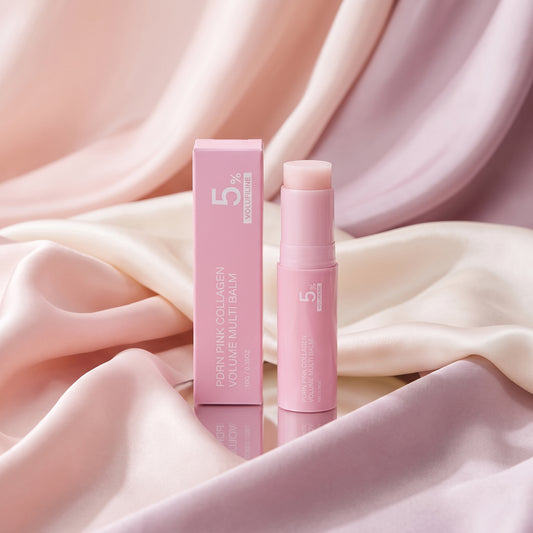 Pink Collagen Volume Multi Balm for Skin Lifting and Rejuvenation